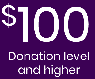 $100 Donation Level