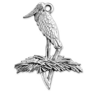 2004 Jabiru Stork Ornament