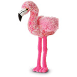 Plush-toy flamingo