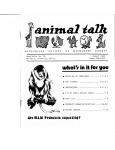 Animal Talk August 1980 - No 58